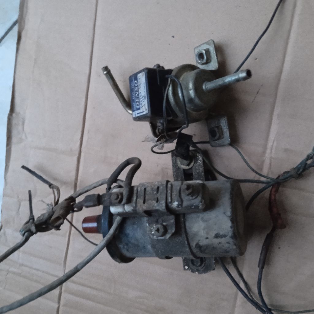 pompa bensin dan coil tabung denso