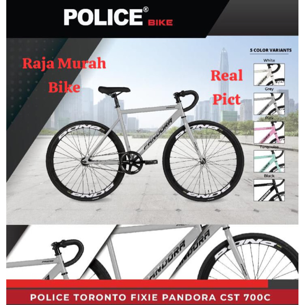 Pandora Bicycle Pixie Element Pandora 700C Sepeda Fixie Pandora Element Sepeda Hybrid Pixie