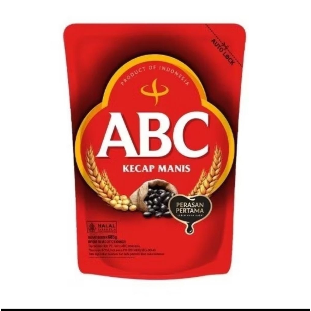 

kecap manis ABC 600g kecap manis Refill MQ Frozen food