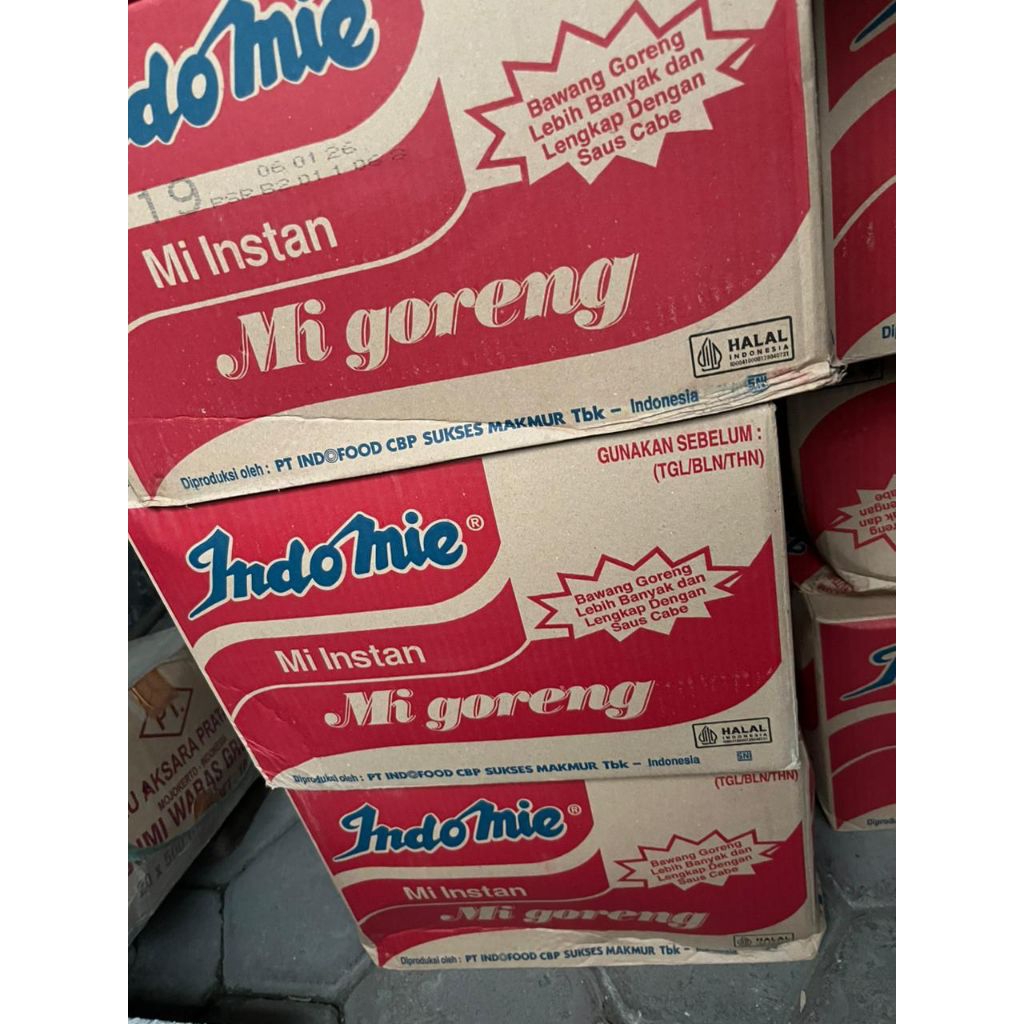 

Indomie Goreng 1dus 40pcs