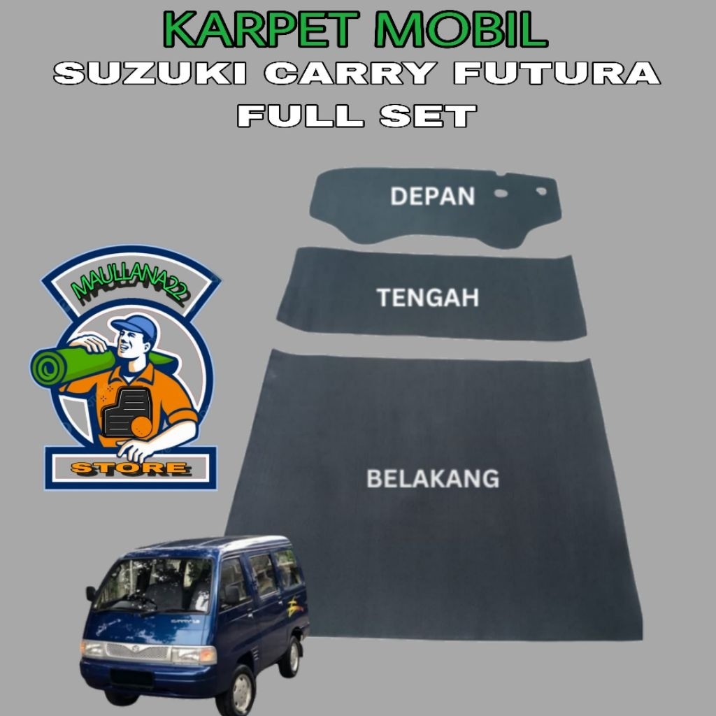 Karpet mobil Suzuki carry 1.5 Futura full set / Karpet full set mobil carry 1.5 futura
