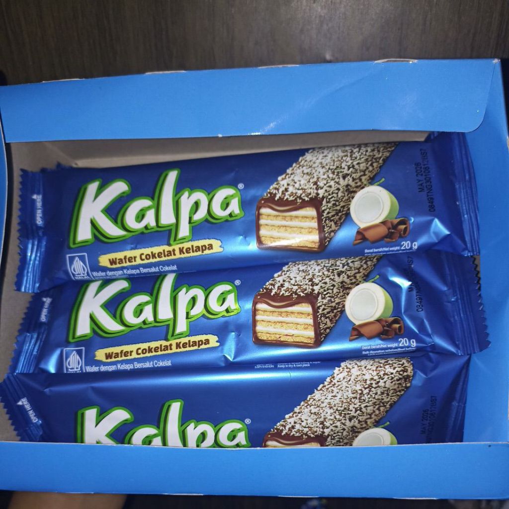 

TERMURAH Kalpa Wafer Coklat Kelapa