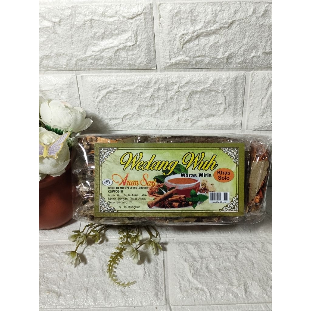 

Arum Sari Wedang Uwuh Komplit Grade A 1 pak isi 10