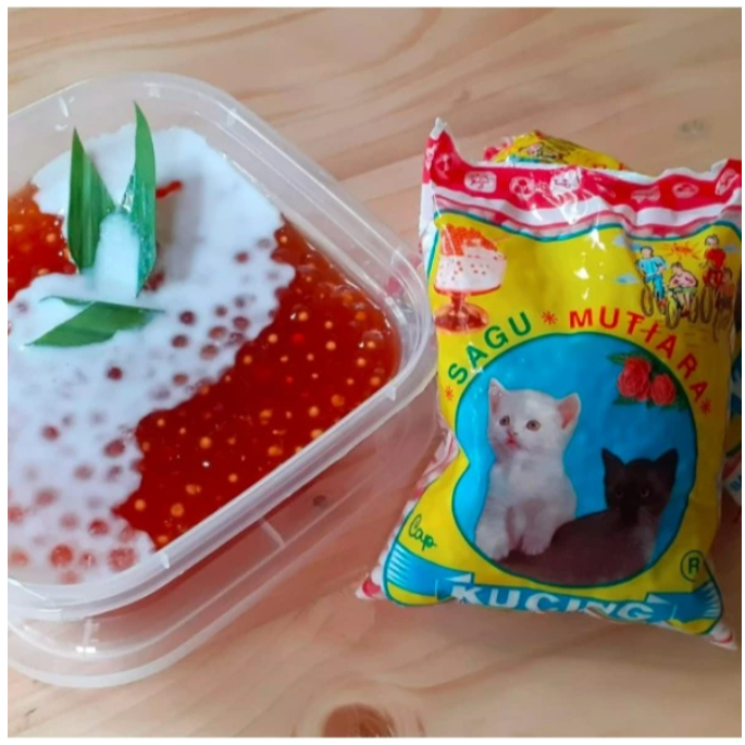 

Sagu Mutiara 100gr Ca dua kucing | ayushp