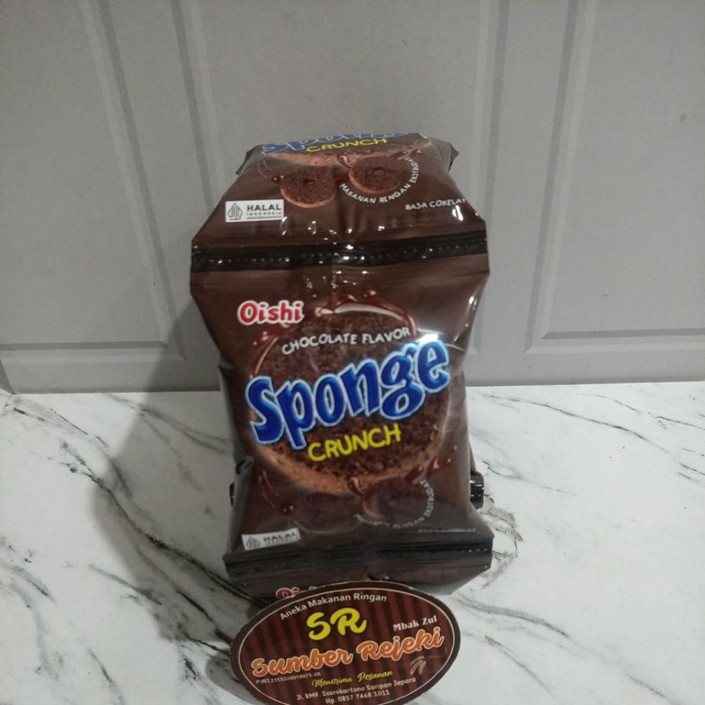 

SPONGE CRUNCH ISI 10PCS