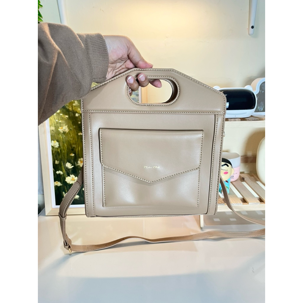 Tad Milan Chiva Akira Bag (Tan)