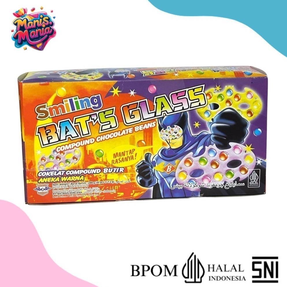

Terlaris ManisMania HALAL Permen Smling Batman Candy Smling Batman Coklat Smling Batman Candy Permen Anak Candi