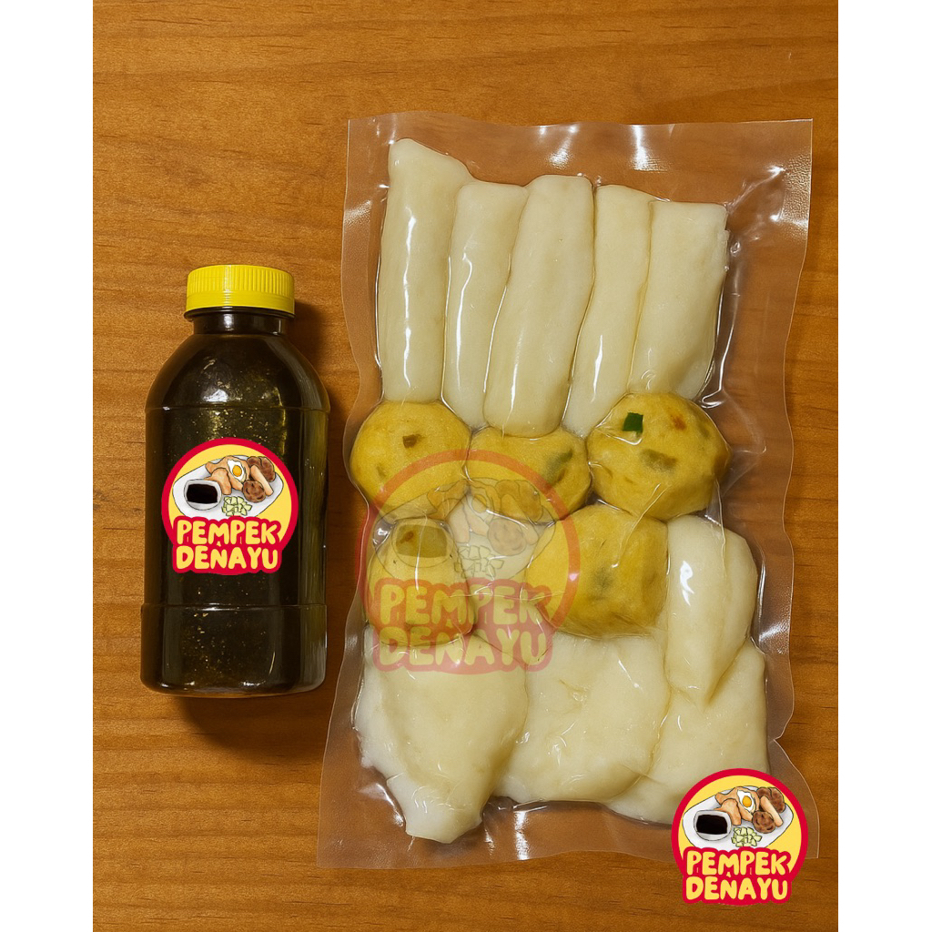 

Paket 15pcs Pempek Denayu