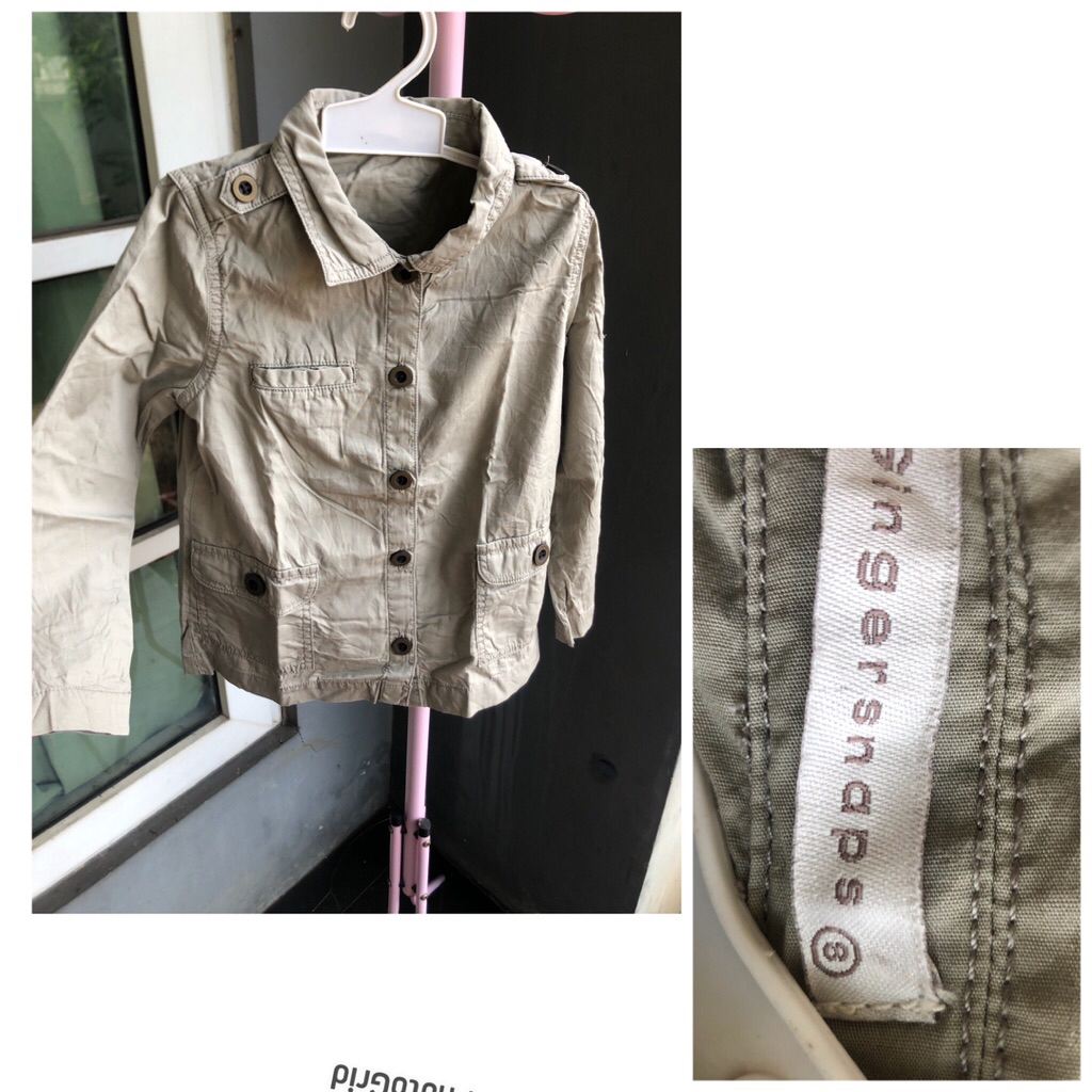 atasan anak perempuan gingersnaps hijau