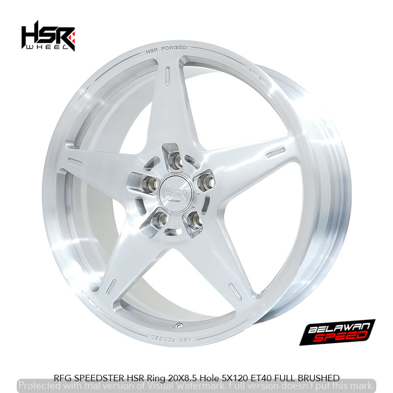 VELG MOBIL HSR RFG SPEEDSTER RING 20 PCD 5X120 for BMW X3 BMW X5 DLL