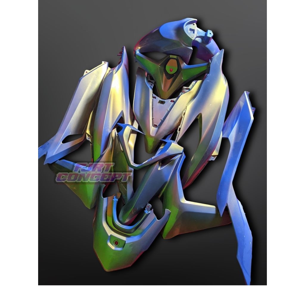 BODY ORIGINAL HONDA VARIO 125/150 LED NEW DOLPHINE BLUE / FULLSET BODY HONDA VARIO 125/150 LED NEW R