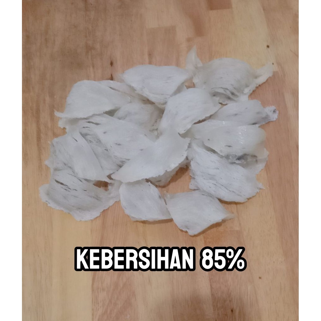 

SARANG BURUNG WALET KOTORAN MANGKOK Plontos Bulu sedikit sisa 15% (Min 25g) Ditimbang Kondisi Kering