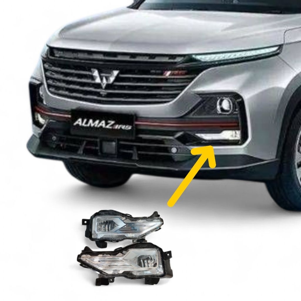 FOG LAMP - WULING ALMAZ RS - 2019-2022 - ORIGINAL - Lampu Foglamp Lampu Kabut Mobil Wuling Almaz RS 