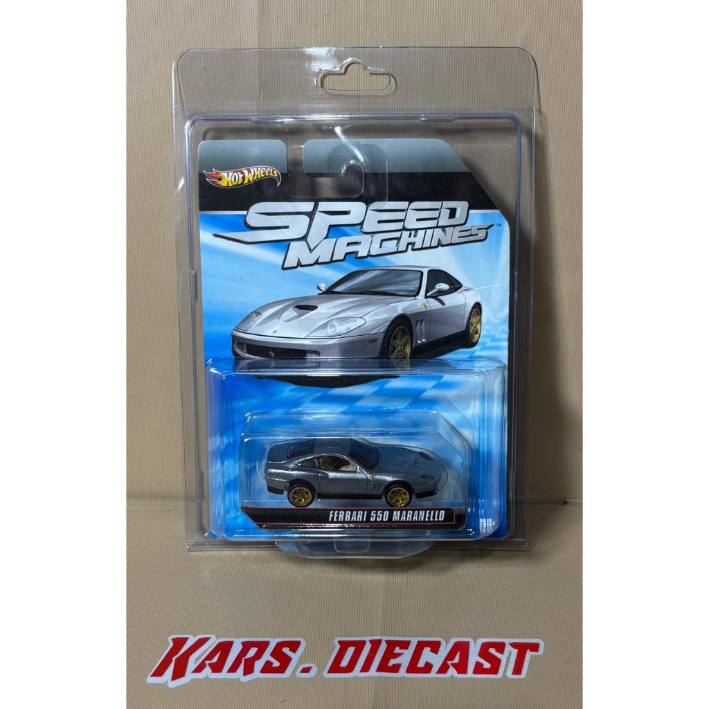 HOT WHEELS SPEED MACHINES FERRARI 550 MARANELLO FREE PROTECTOR