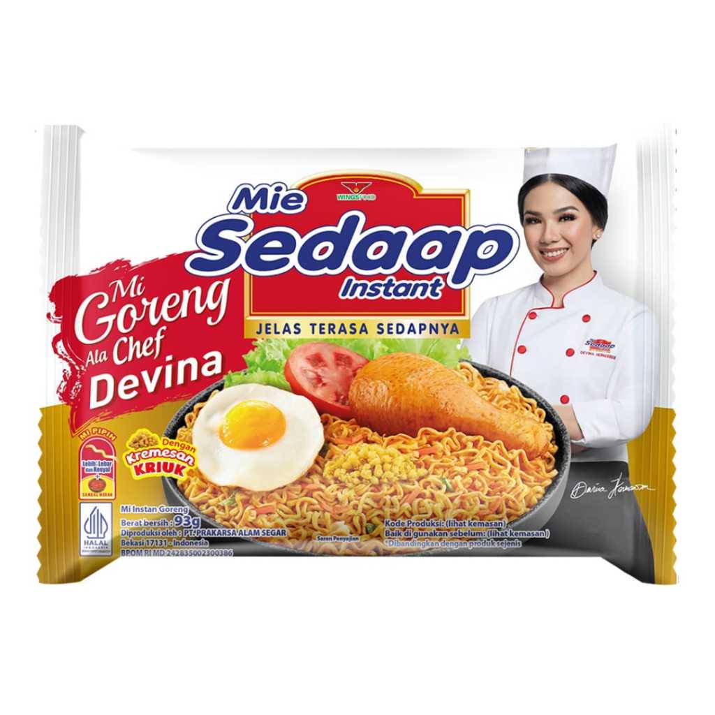 

Mie Sedaap Instant Goreng Ala Chef Devina isi 93 Gram