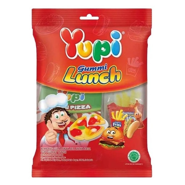 

YUPI GUMMI LUNCH BKS 93G