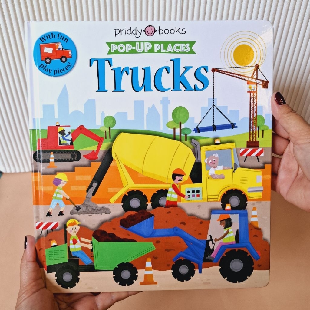 BIG BAD WOLF BOOKS ■ PRIDDY POP-UP PLACES : TRUCKS - BOARD BOOK BBW IMPORT