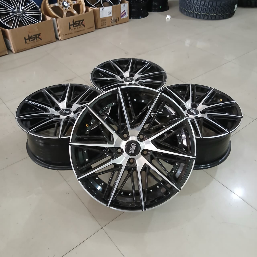 Velg Mobil Second HSR Ring18 baut5x114 cocok buat camry,innova,crv,dll