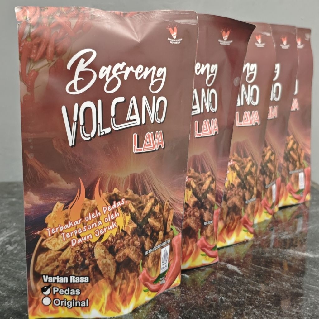 

Basreng VOLCANO LAVA 100gram