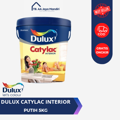 Dulux Catylac Interior Putih 5kg