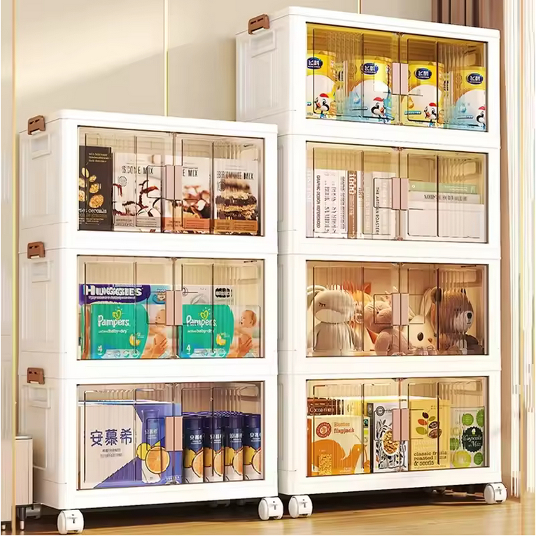 Lemari Pakaian Plastik Minimalis / Lemari Baju Pakaian Serbaguna / Storage Box Plastik