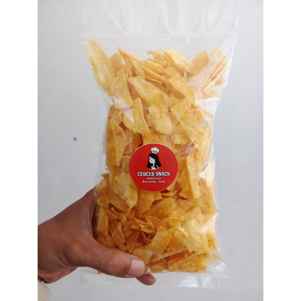 

Keripik Singkong Gurih Renyah Snack Cemilan Kripik Makanan Dengan Rasa gurih Viral Food