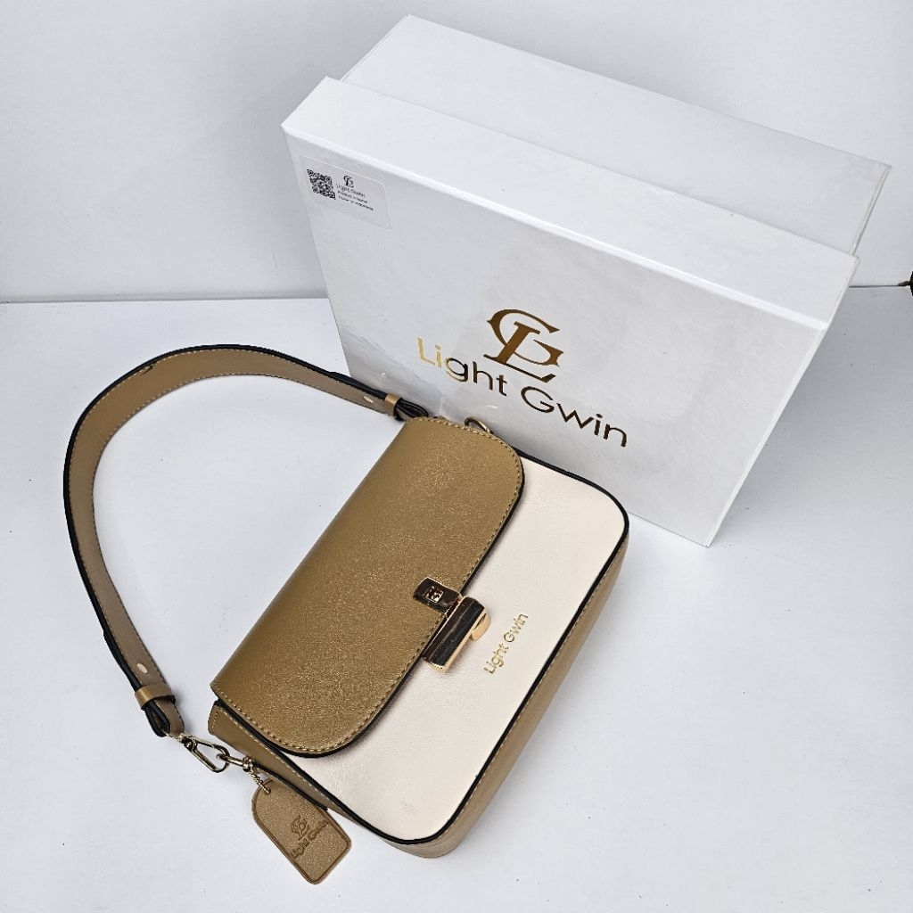 Plus Box Tas Wanita Model Terbaru 2025-Tas Selempang Wanita Kekinian Bahan Kulit Branded Original