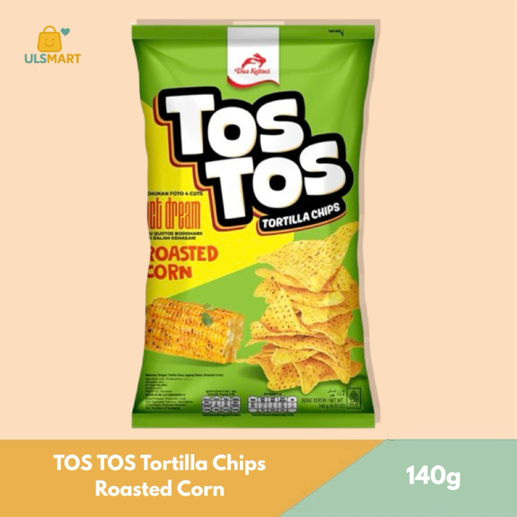 

TOS TOS Tortilla Chips Roasted Corn 140 g