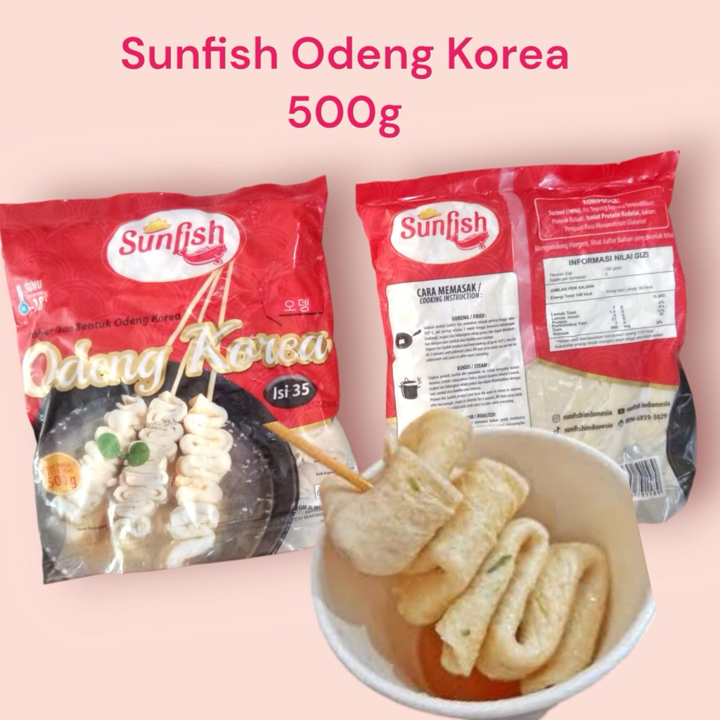 

Sunfish odeng korea 500gr