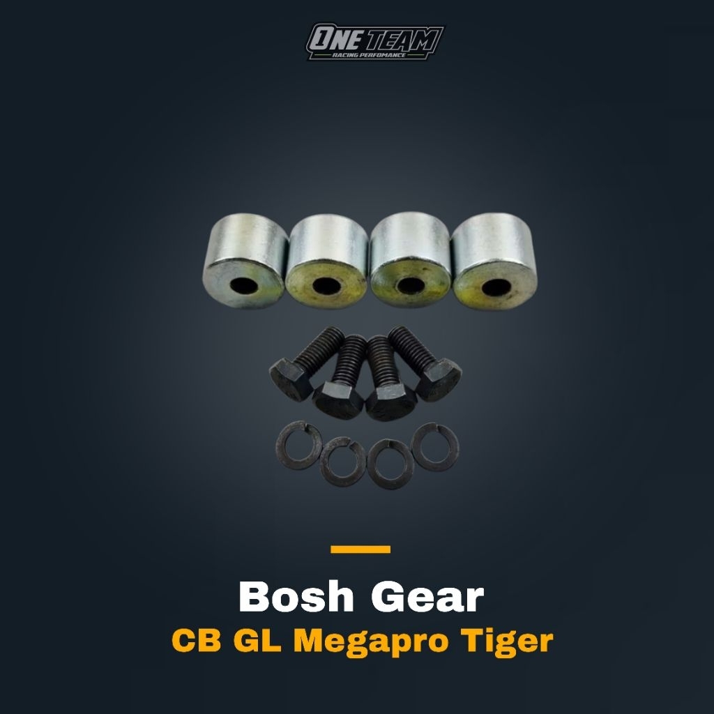 Bosh Gear Tiger Revo Megapro primus lama GL Pro Max Besi full Drat Baut Baja