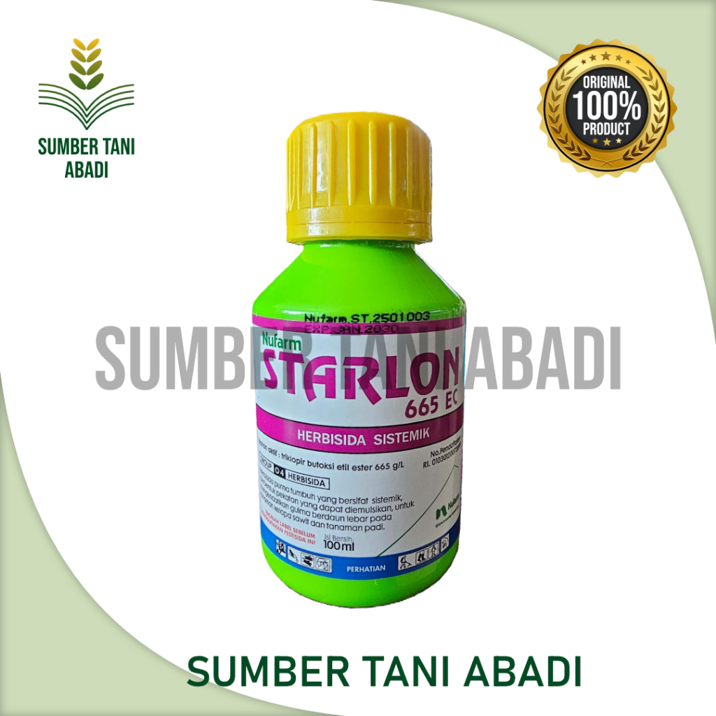 STARLON 665EC - HERBISIDA SISTEMIK - 100ML - NUFARM INDONESIA