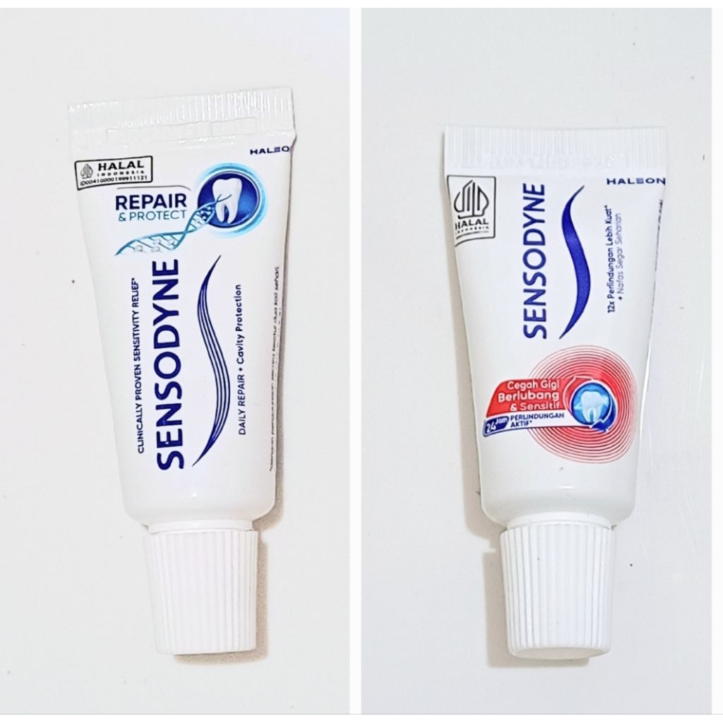 [READY STOCK] Pasta Gigi Odol Sensodyne Repair Protect / Cegah Gigi Berlubang & Sensitif Travel Mini