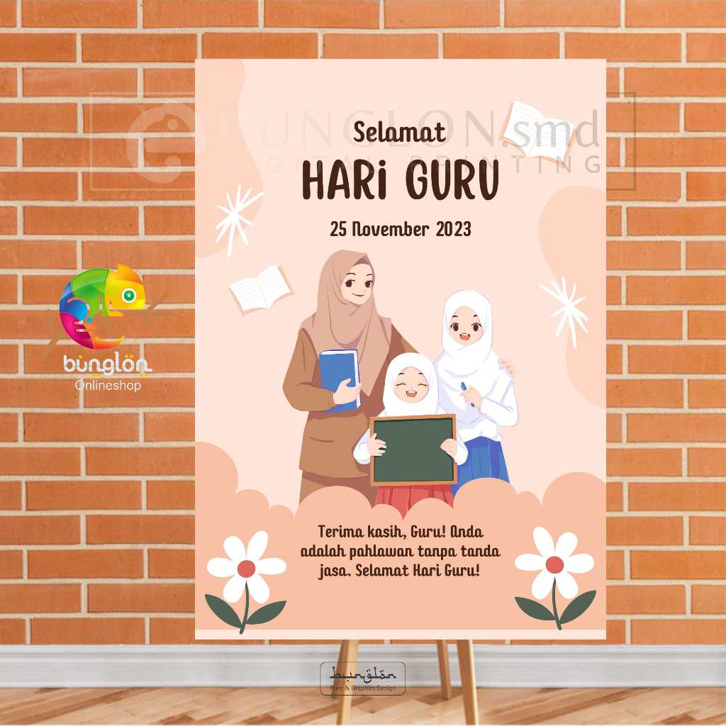 Poster Selamat Hari Guru