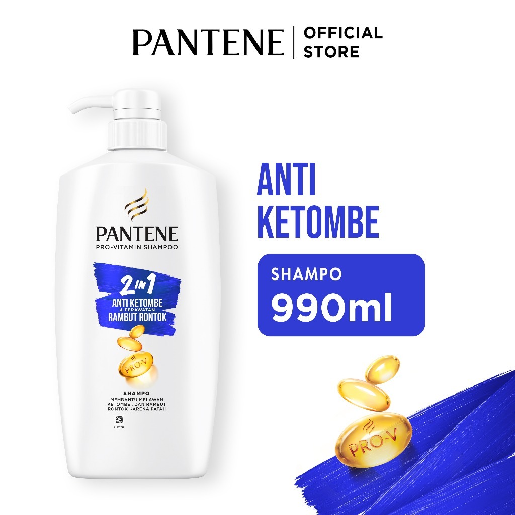 Pantene Sampo Anti Ketombe Pro-V Perawatan Rambut 990ml / Pantene Shampoo