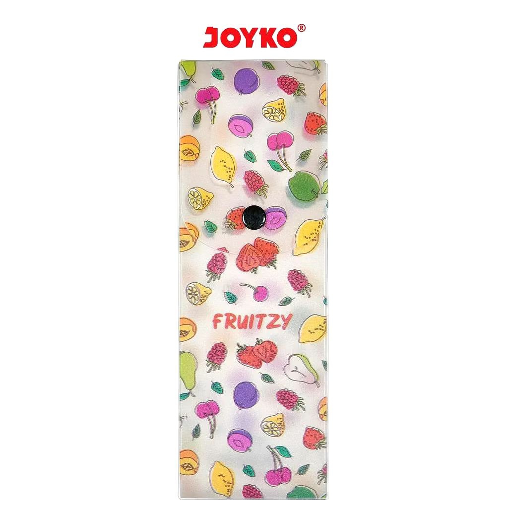 

Joyko PC-0618 | Tempat Kotak Pensil | Pencil Case Plastik | Pensil Case Fancy Fruitzy | Karakter Buah
