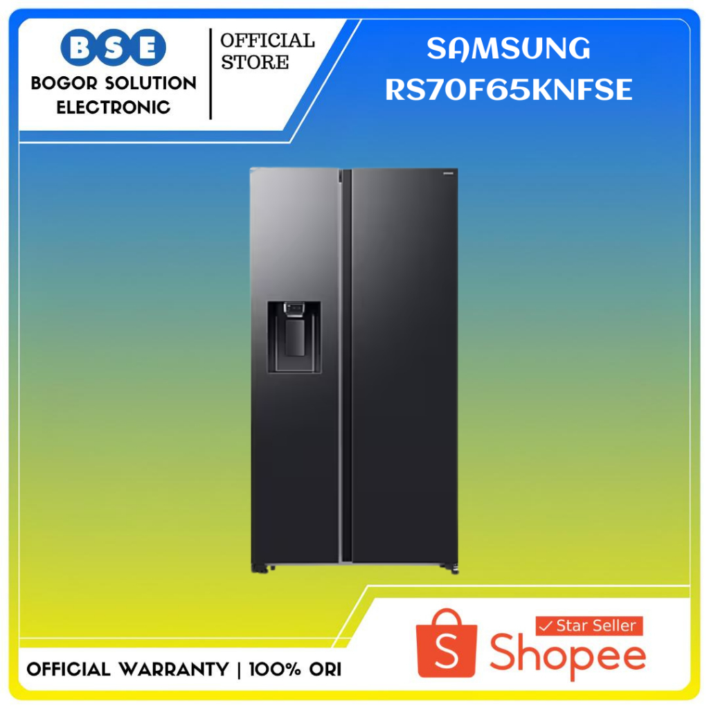 Kulkas Bespoke Samsung RS70F65KNFSE 660 Liter Samsung Water Dispenser RS70F65KNFSE