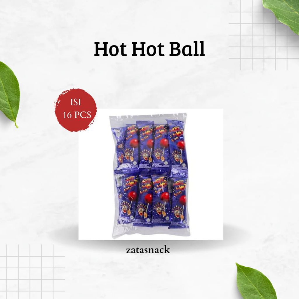 

Hot Hot Ball Lolipop isi 16pcs