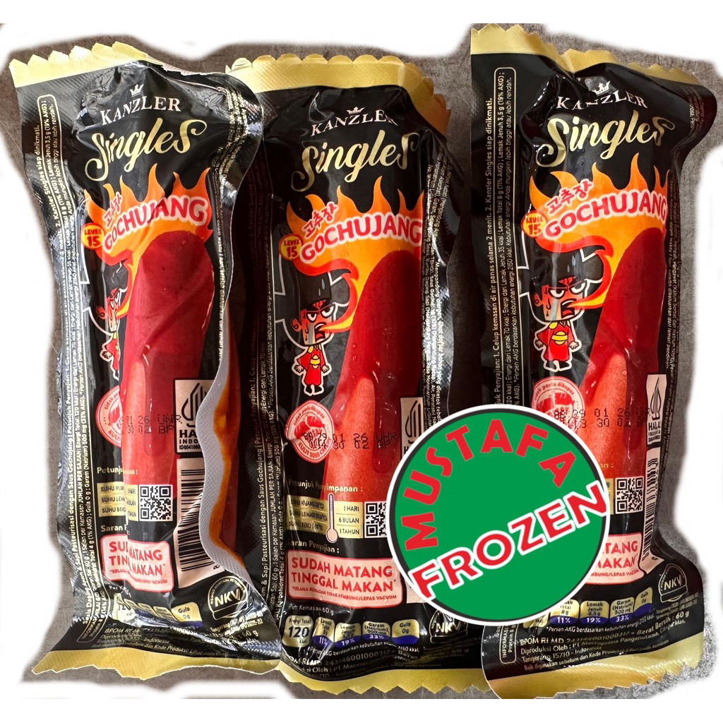 

Kanzler Gochujang Singles 65gr