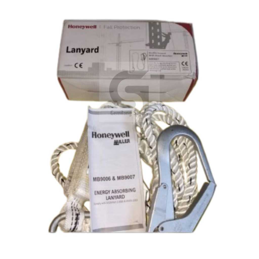 HONEYWELL MB9007 LANYARD WITH ABSORBER 1,7 M DOUBLE HOOK
