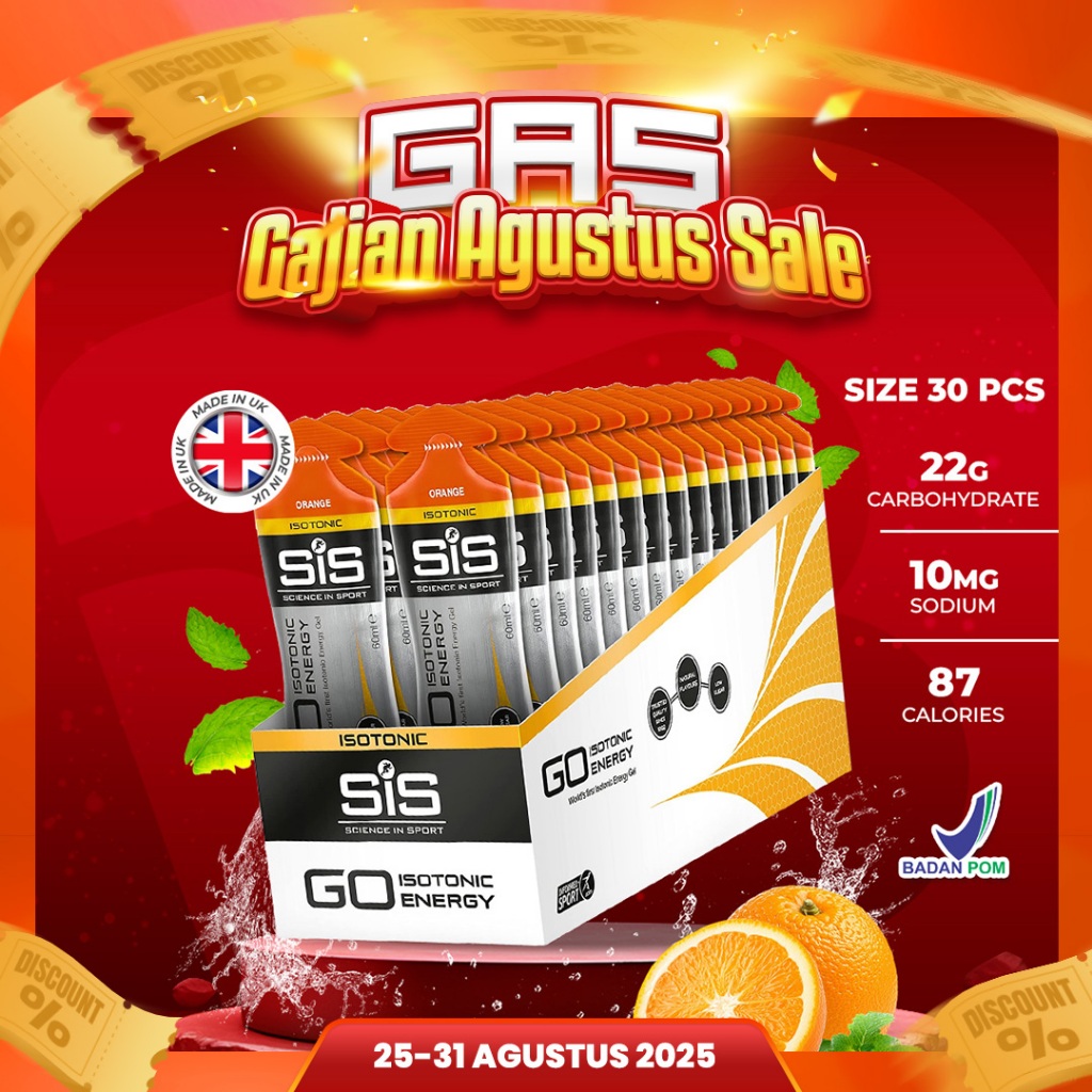 

SiS GO Energy Gel Isotonic 60ml 30 Pack Bstores