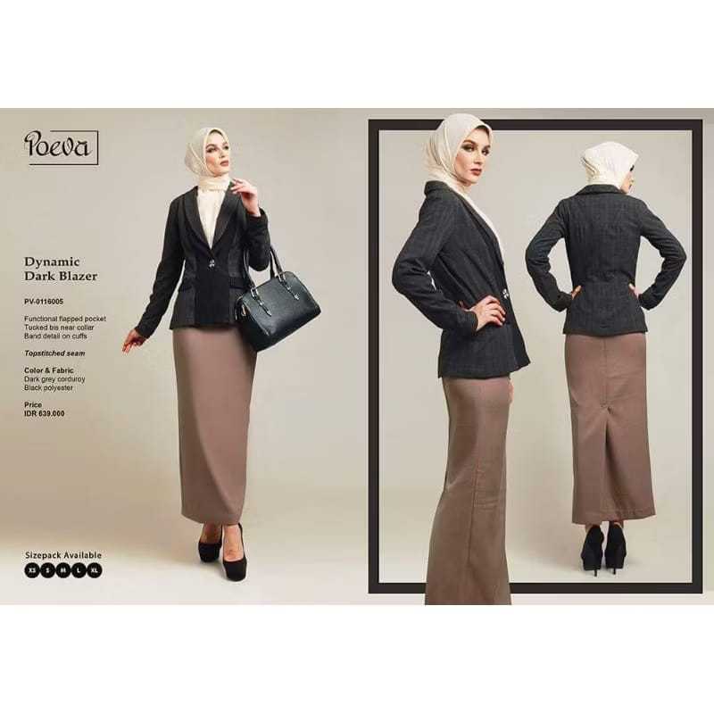 [POEVA] Dynamic Dark Blazer_PV 0116005 Uk. M