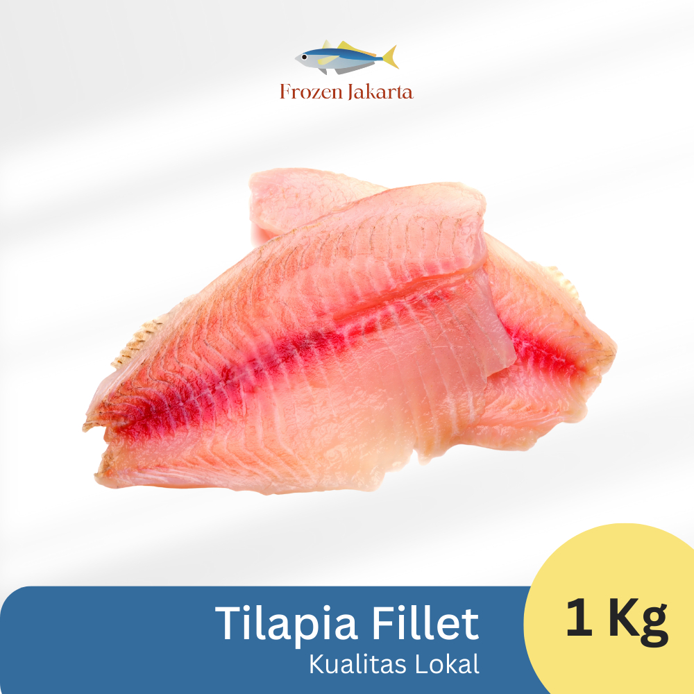 

TILAPIA FILLET LOKAL 1KG & 500GR FROZEN JAKARTA NILA FILLE
