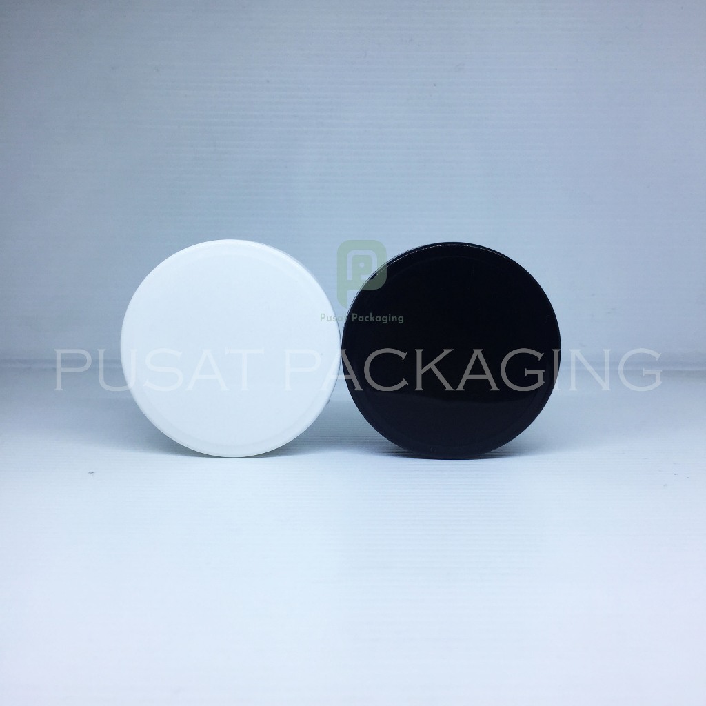 Cream Pot Lulur 50 gr / Pot Pomade 50gr / Pot Masker Scrub Butter 50 gr Hitam dan Putih