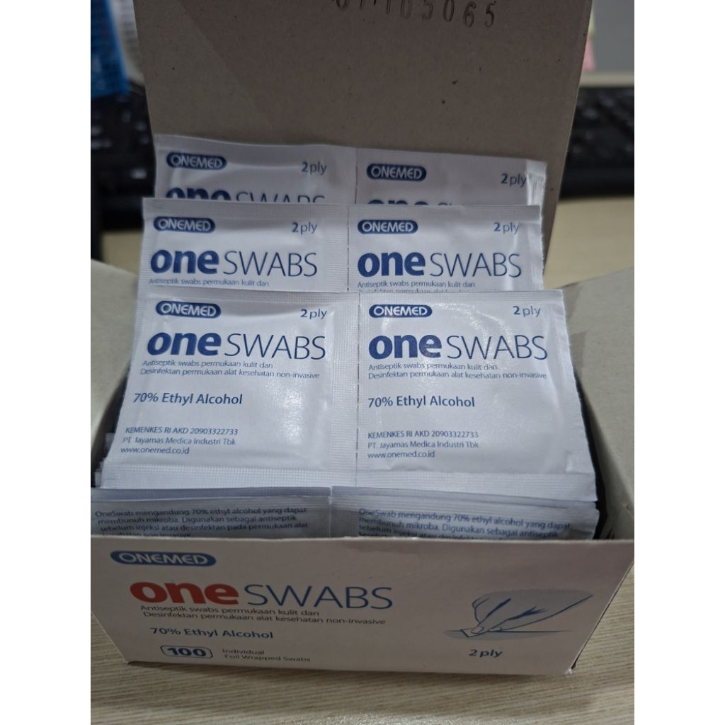Alkohol Swab / Kapas Alkohol / Tissue Alkohol / Oneswabs / One Swab