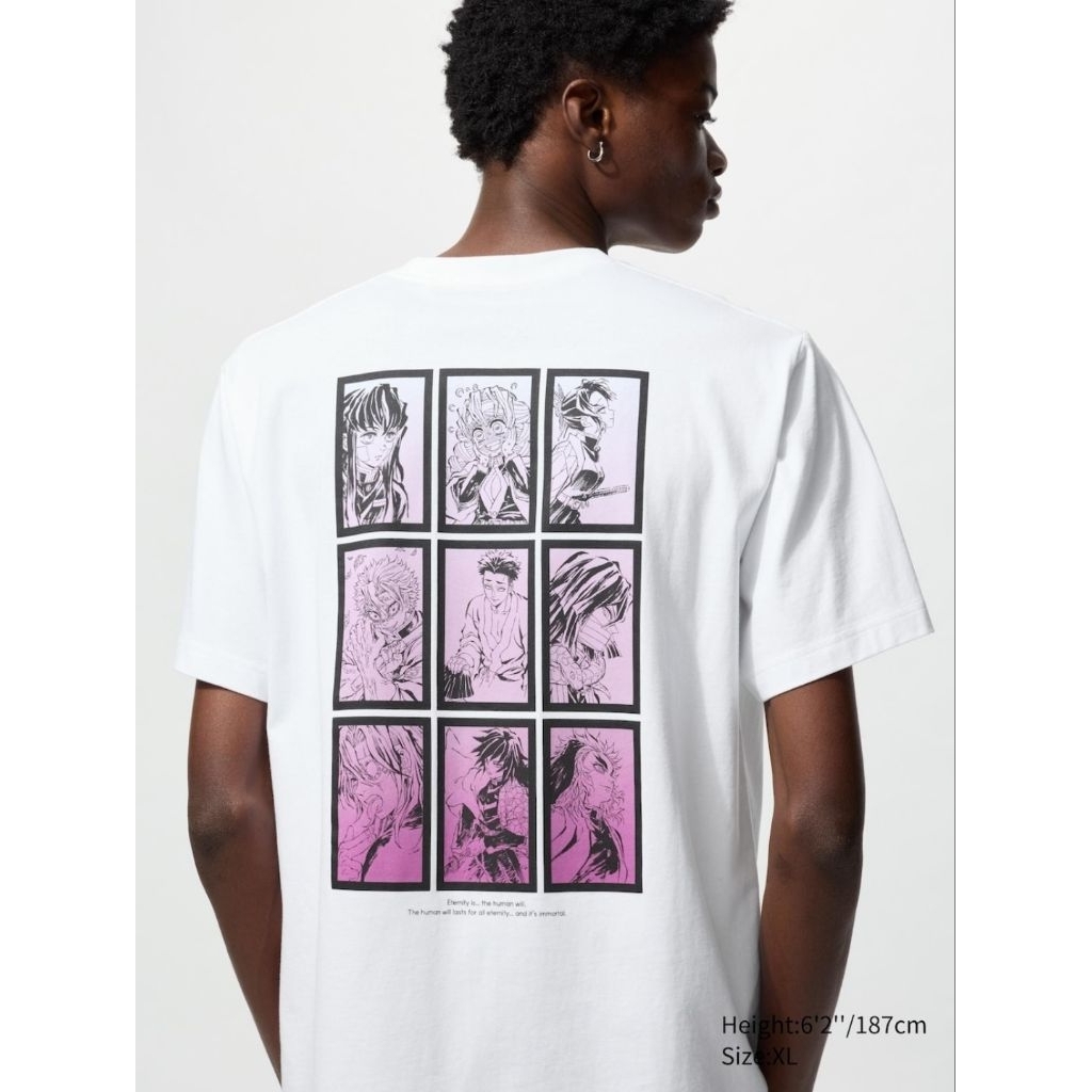 Uniqlo x Demon Slayer: Kimetsu no Yaiba- Demon Slayer x uniqlo- tshirt Demon Slayer uniqlo- UT Demon