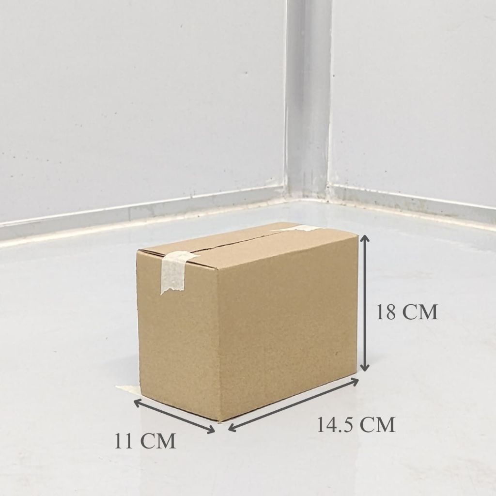 

Corrugated Carton Box - Kardus Box Polos 14.5 x 8.5 x 10.5 cm