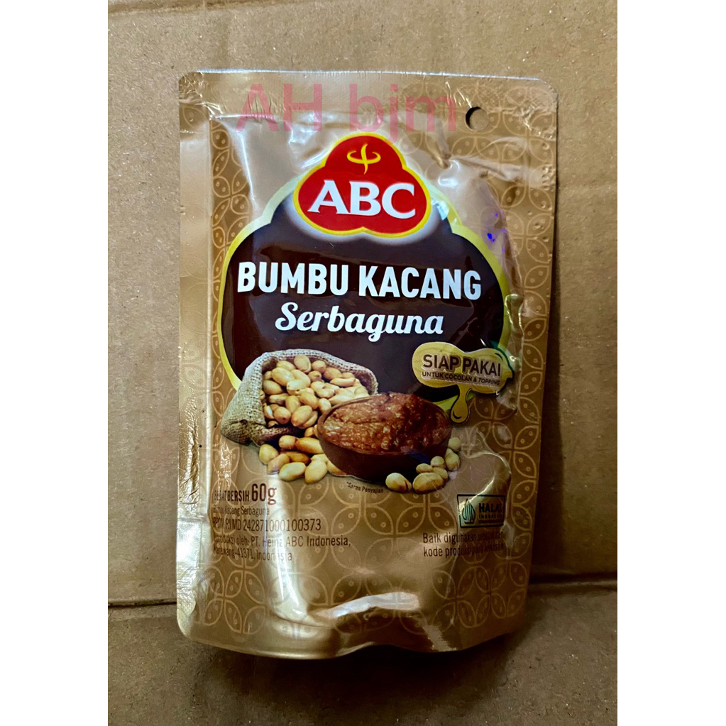 

ABC Saus Bumbu Kacang Serbaguna Pouch 60 g
