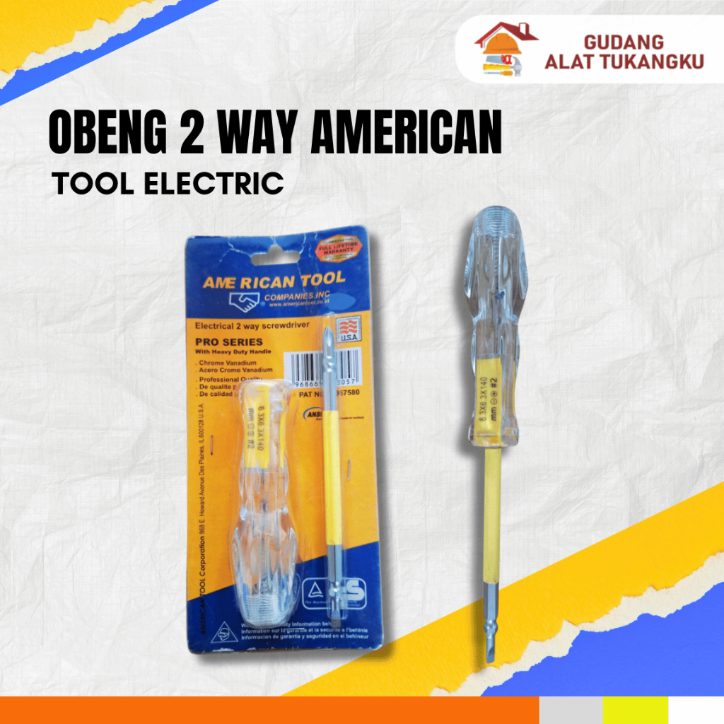OBENG 2WAY AMERICAN TOOL ELECTRIC