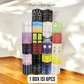 Parfum arab nazila Non alcohol terlaris 1 box isi 6 pcs original unisex laki laki perempuan tahan la