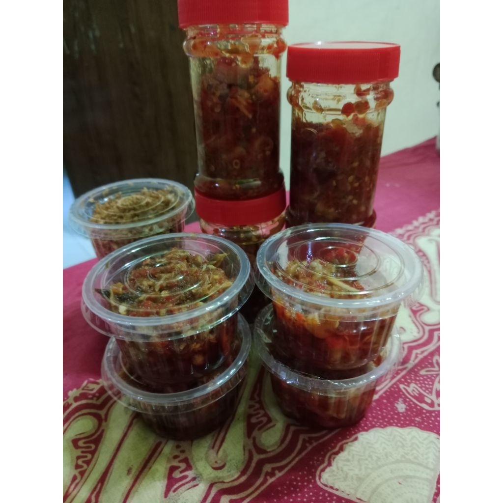 

Sambel Cumi - Sambel Tongkol - Uyah Bawang